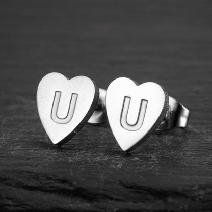 Pendientes Iniciales "Corazón Chic"