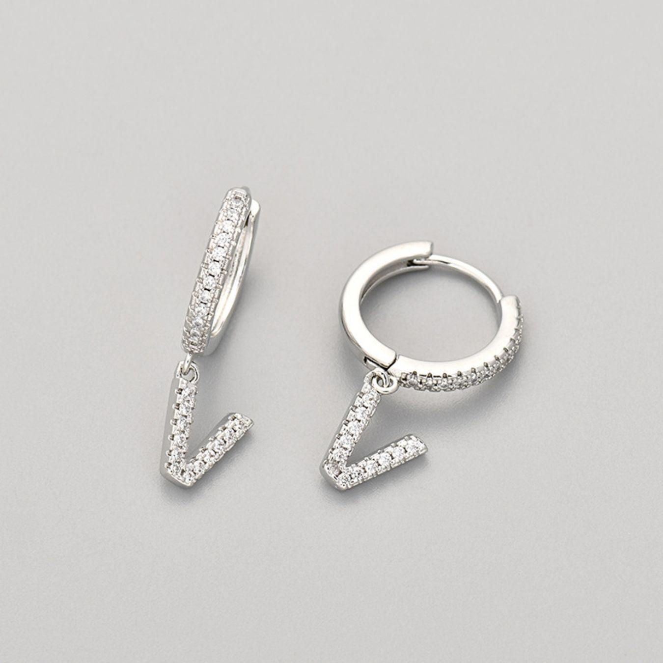 Pendientes Iniciales "Cristal"