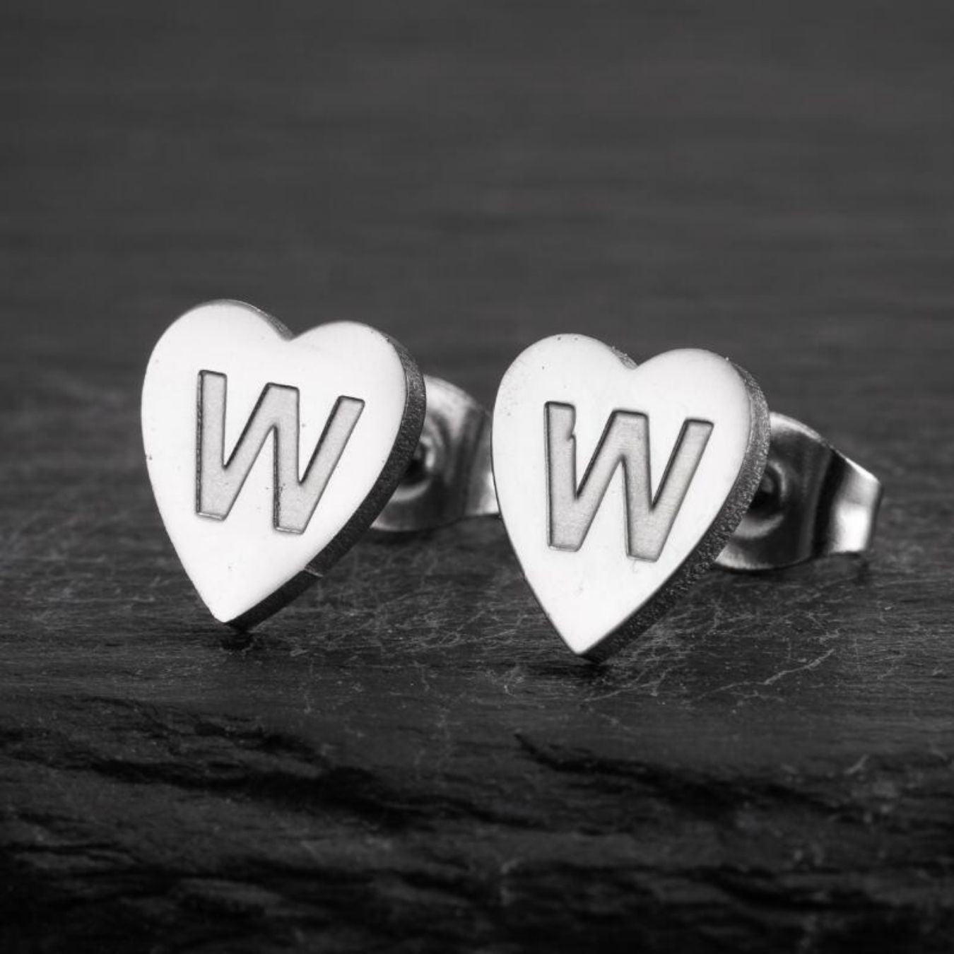 Pendientes Iniciales "Corazón Chic"