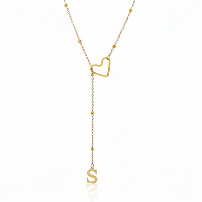 Collar con inicial "Enamorada"