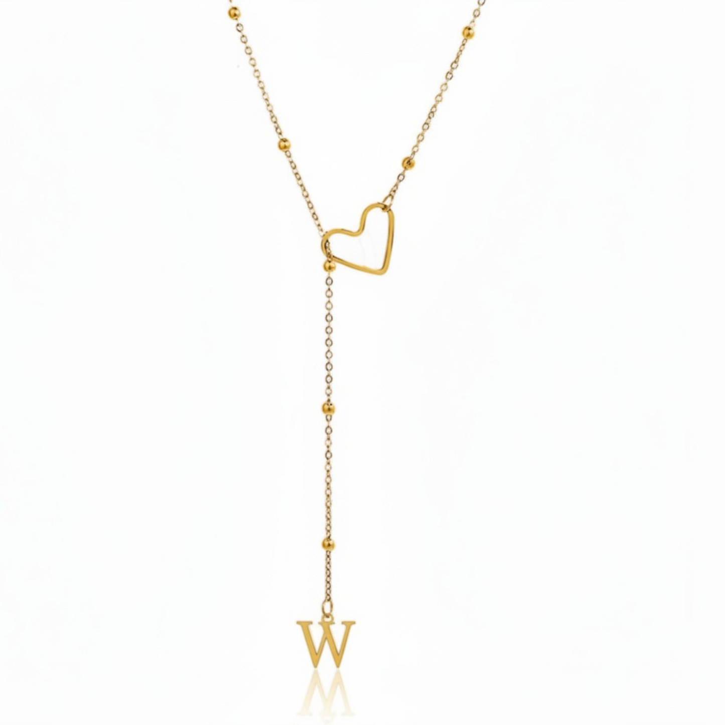 Collar con inicial "Enamorada"