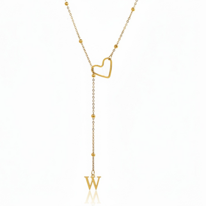 Collar con inicial "Enamorada"