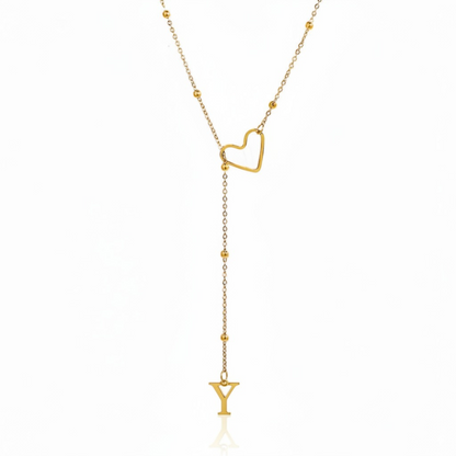 Collar con inicial "Enamorada"