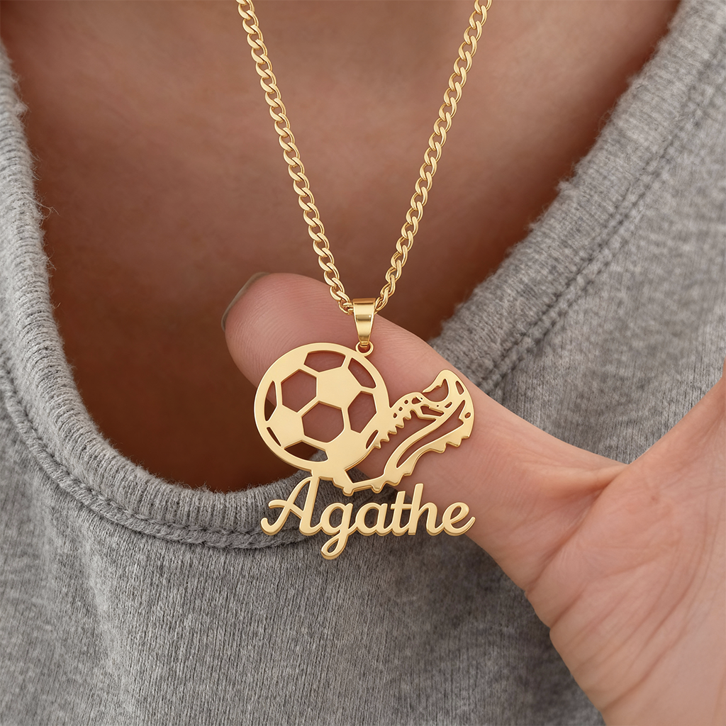 Collar con nombre "FootBall"