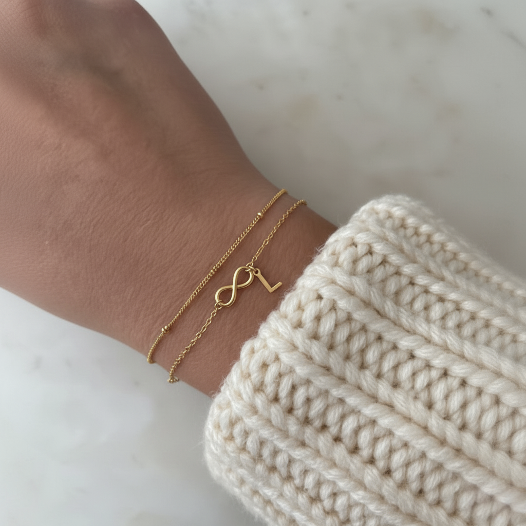 Pulsera Inicial "Vínculo Eterno"