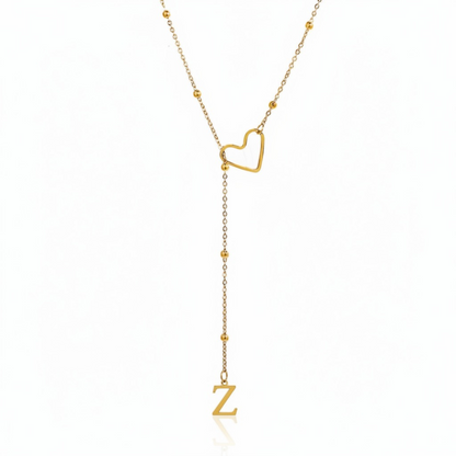 Collar con inicial "Enamorada"