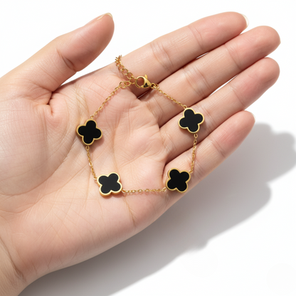 Pulsera "Blossom Black"