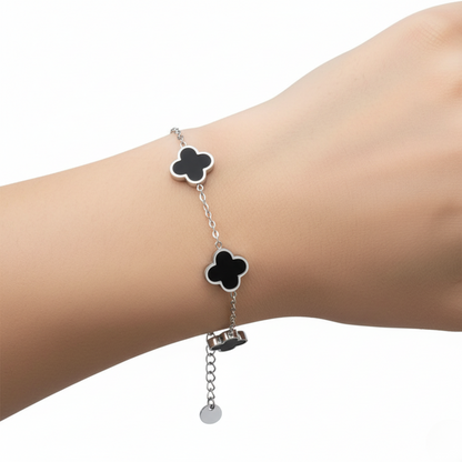 Pulsera "Blossom Black"