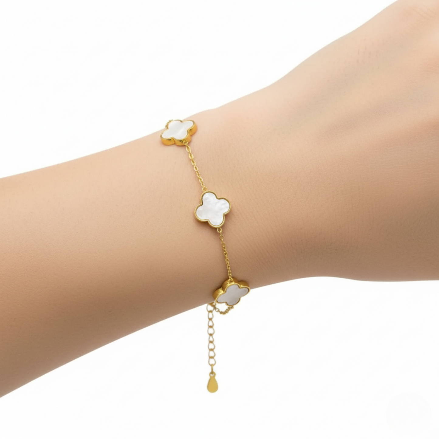 Pulsera "Blossom White"