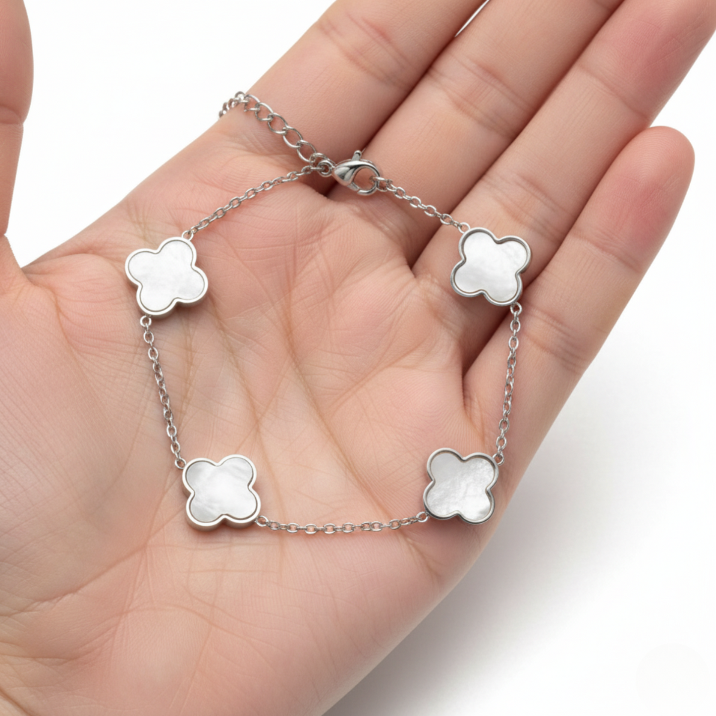 Pulsera "Blossom White"