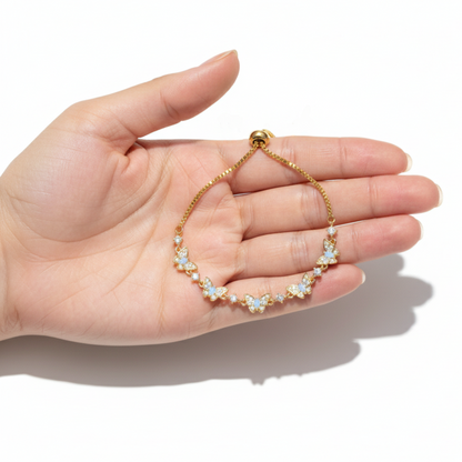 Pulsera "Brillo de Mariposa"
