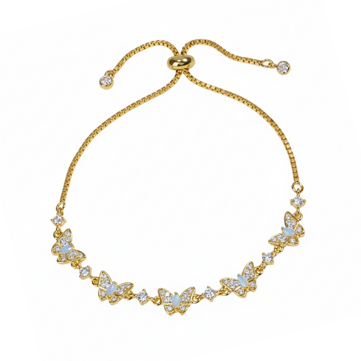 Pulsera "Brillo de Mariposa"