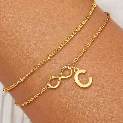 Pulsera Inicial "Vínculo Eterno"