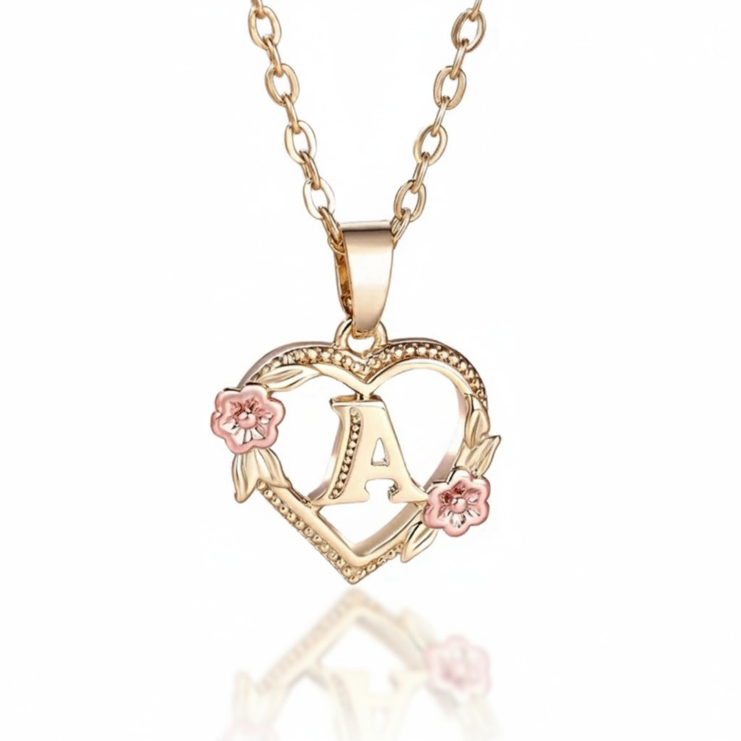 Collar con inicial "Bloom"