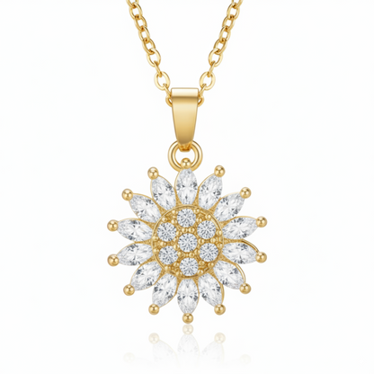 Collar giratorio "Girasol"