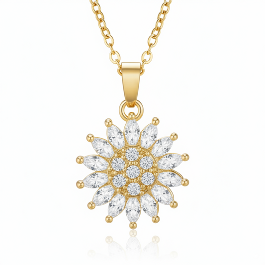 Collar giratorio "Girasol"