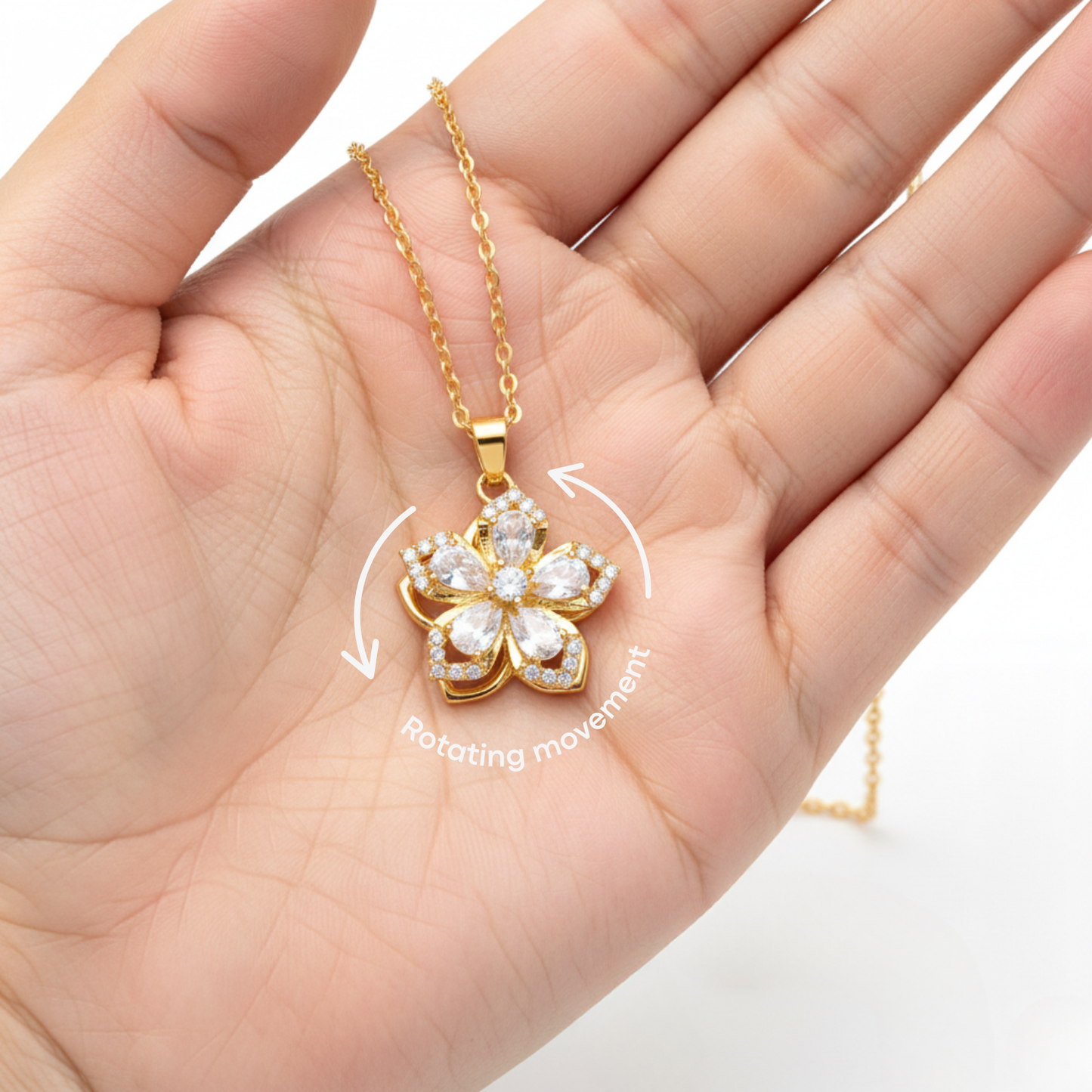 Collar "Twist & Bloom"