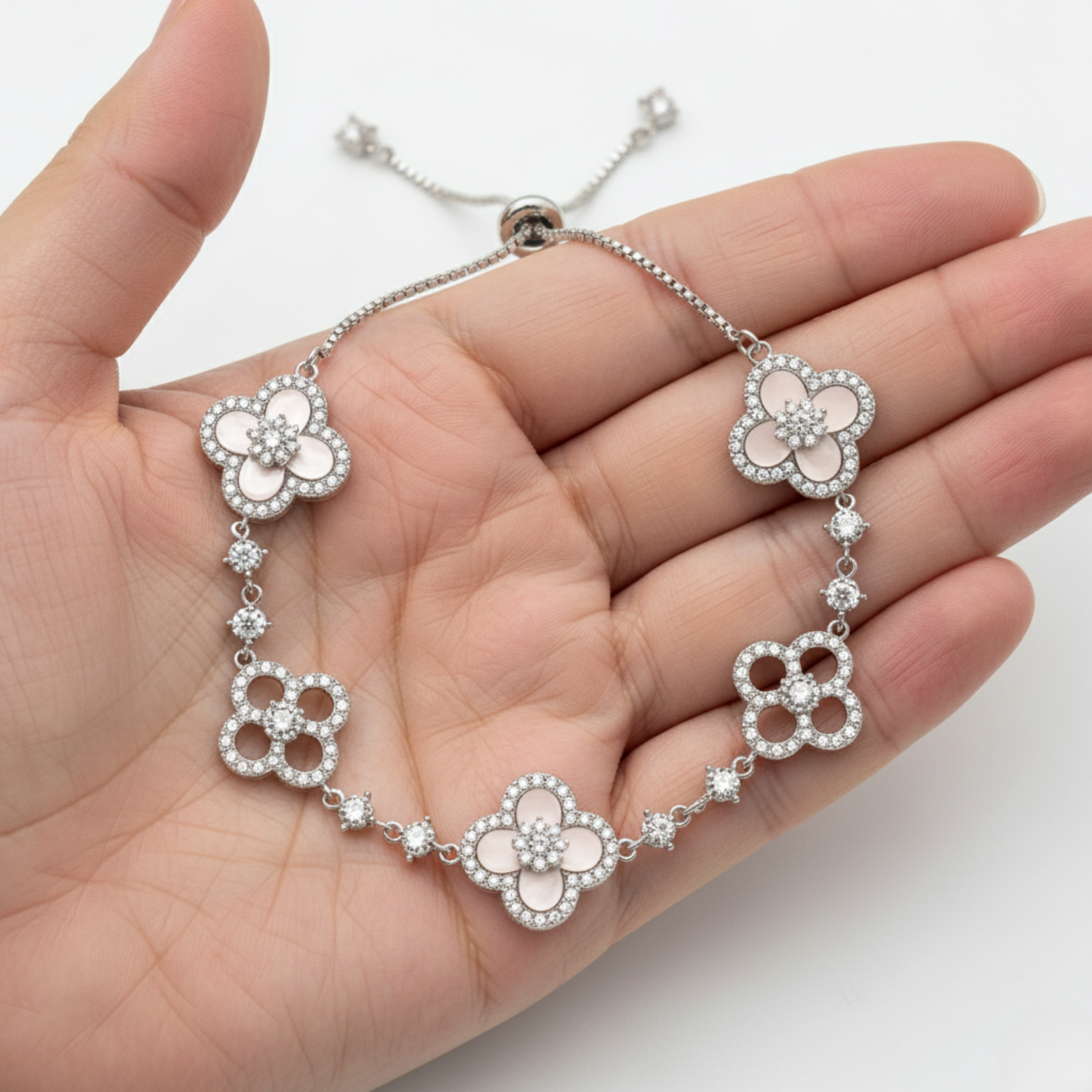 Pulsera "Diamond Blossom"