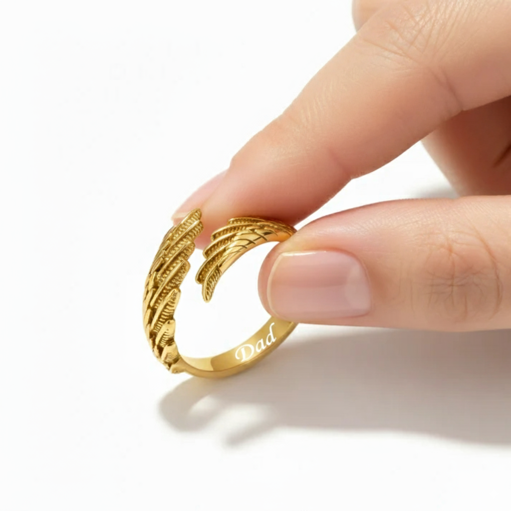 Anillo ajustable "Ángel"