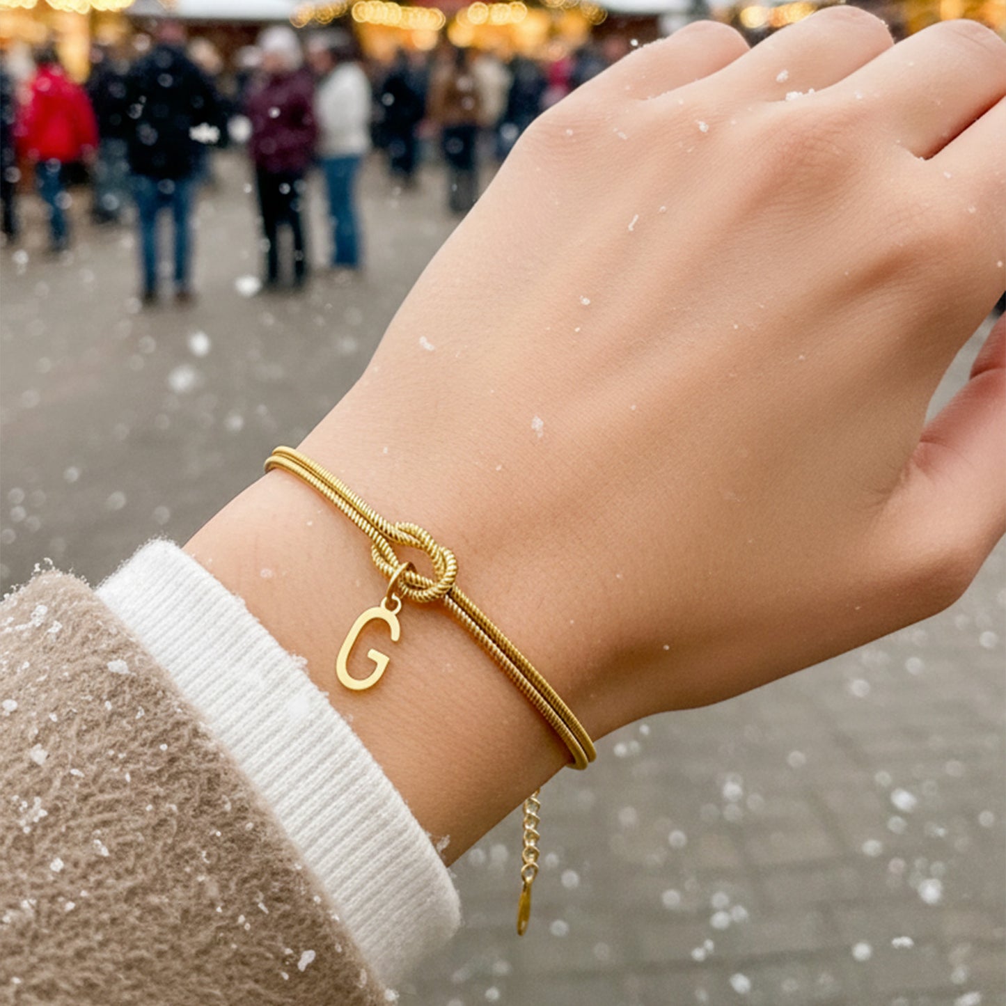 Pulsera Inicial "Nudo"