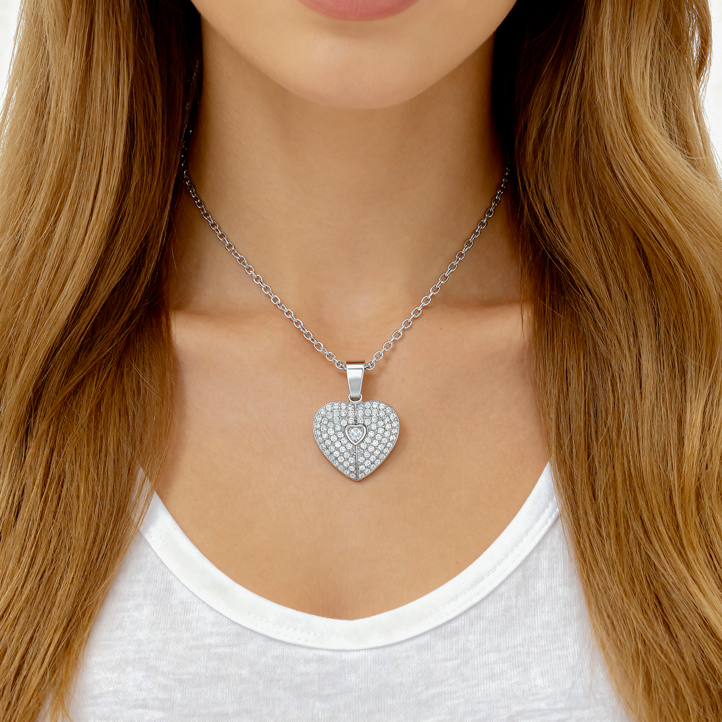 Collar "Corazón de Ángel"