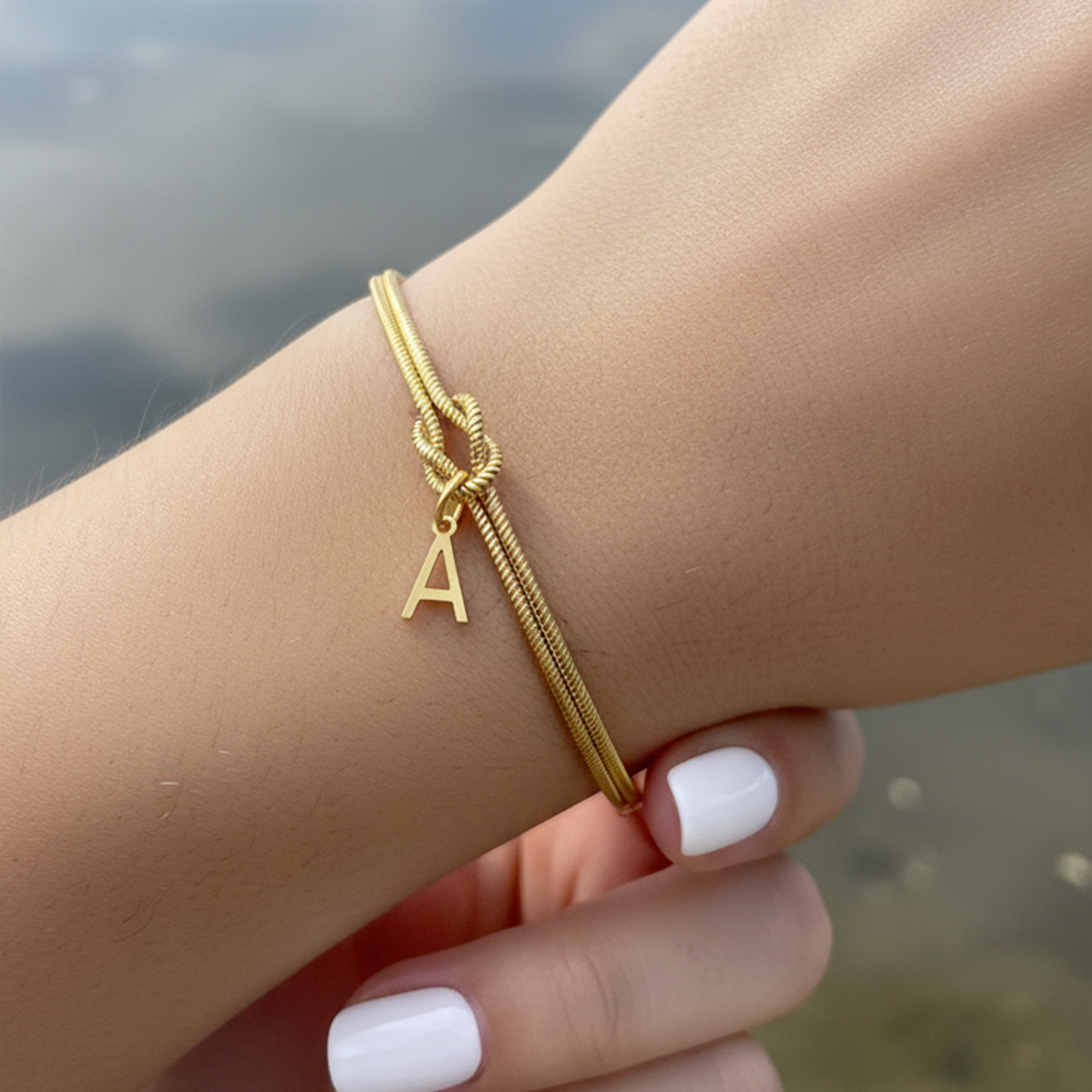 Pulsera Inicial "Nudo"