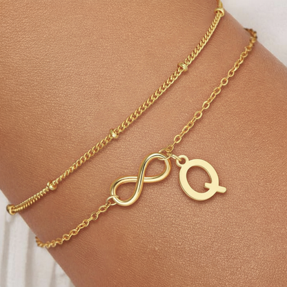 Pulsera Inicial "Vínculo Eterno"