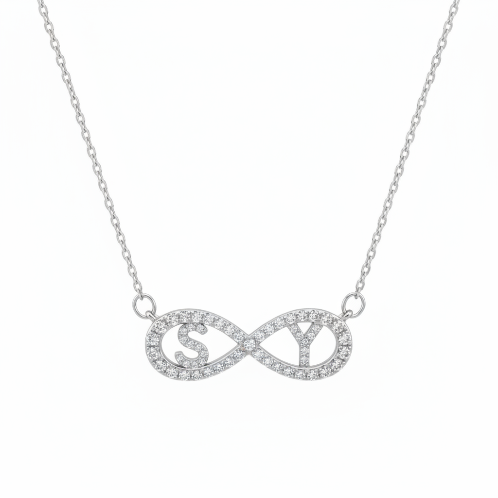 Collar con nombre "Infinito"