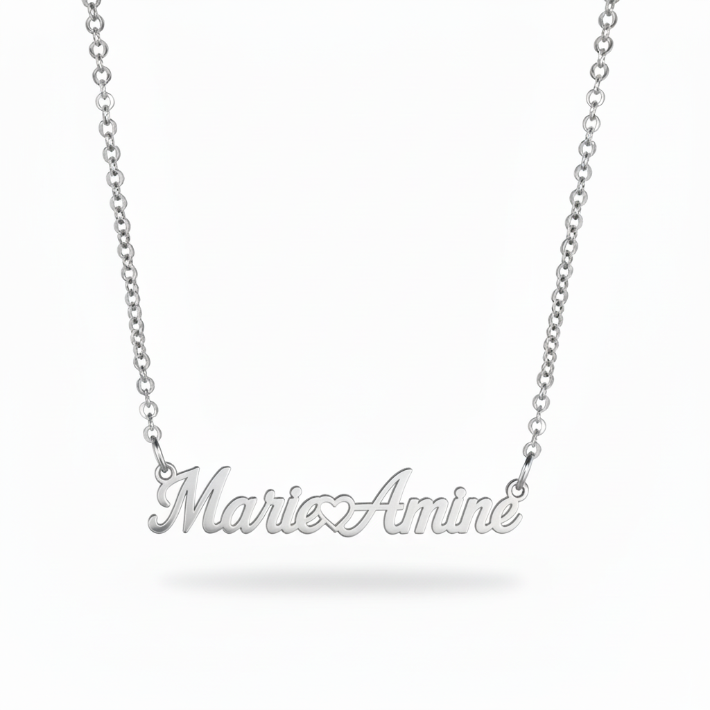 Collar con nombre "Vínculo Infinito"