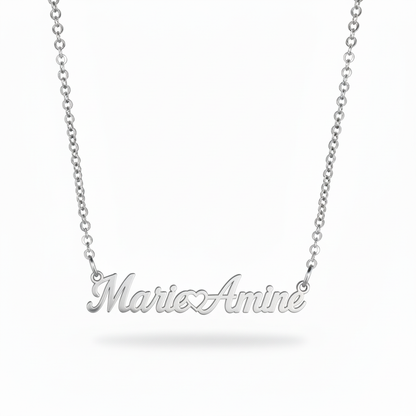 Collar con nombre "Vínculo Infinito"