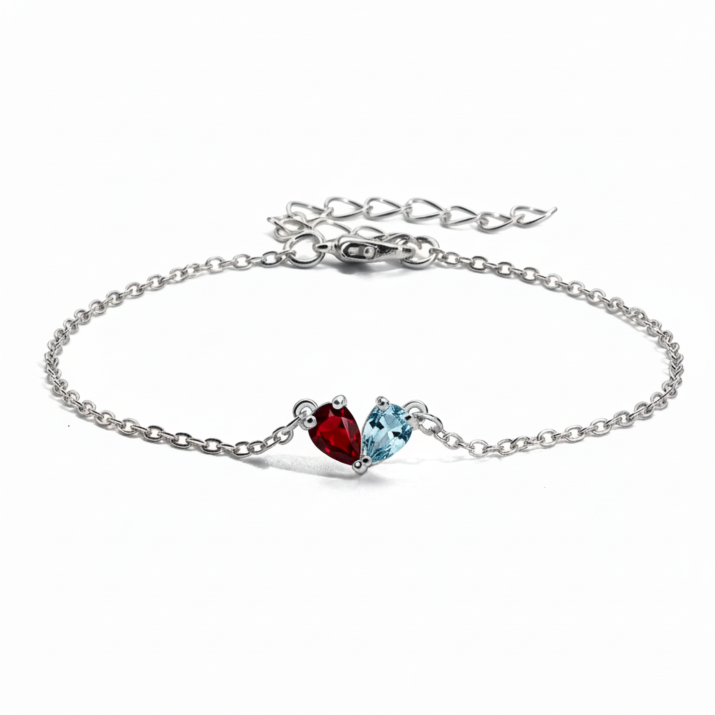Pulsera "Corazones Gemelos"