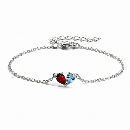 Pulsera "Corazones Gemelos"