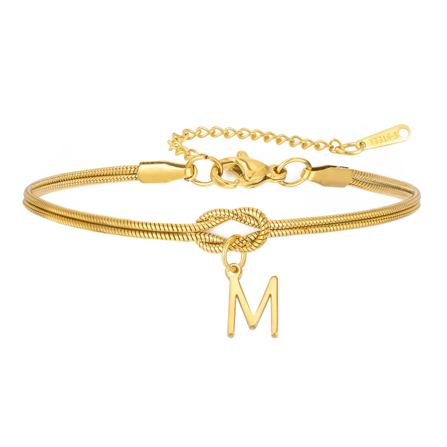 RICCARDI - BRACELET "Initial Knot" - Riccardi