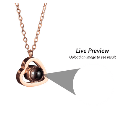 RICCARDI - COLLIER " Heart picture" - Riccardi