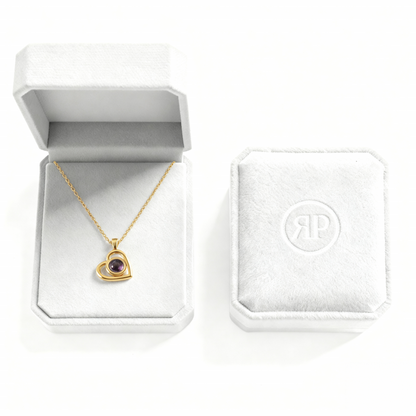 Collar de proyección "Corazón"