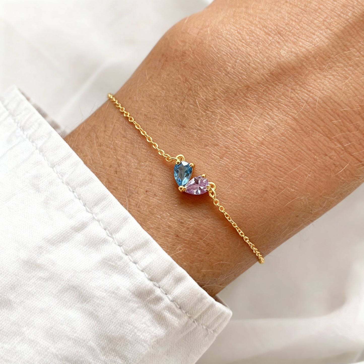 Pulsera "Corazones Gemelos"